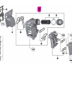 11428507697 BMW F10 Yağ Filtre Kütüğü Komple 8507697