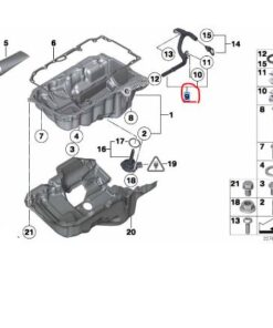 11437810492 BMW F10 Yağ Karter Çubuk Borusu 7810492