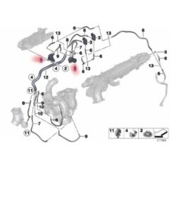 11658509323 BMW F10 N47 TURBO BASINÇ VALFİ 8509323