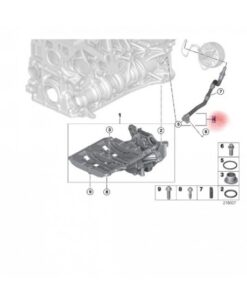 11668508218 BMW F10 N47 VAKUM HORTUMU 8508218