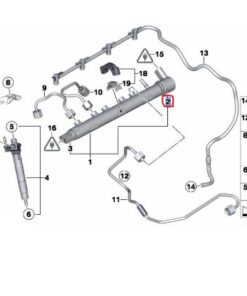 13537801992 BMW F10 Basınç Ayar Valfi yeni orj 7801992
