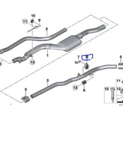 18208513515 BMW F10 Egsoz Lastiği yeni 8513515