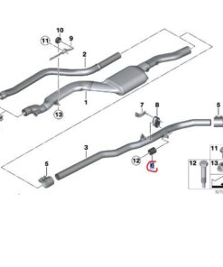 18307593199 BMW F10 Titreşim Sönümleyicisi ön 7593199
