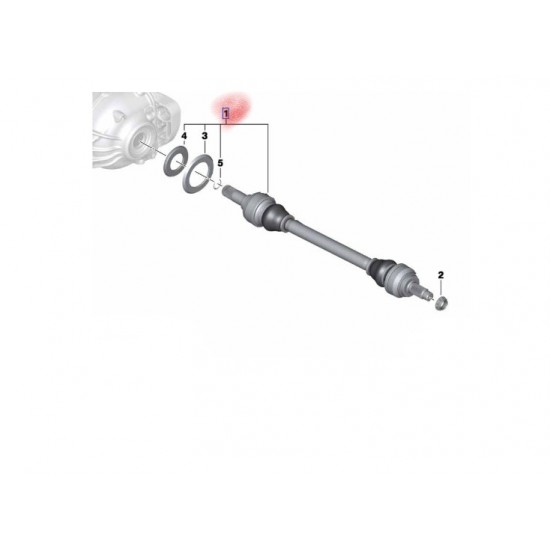 33207614289 BMW f10 SOL ARKA AKS 7614289