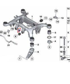 33316792873 BMW F10 Travers Takozu Arka orj 6792873