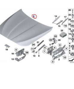 41617207194 BMW F10 KAPUT 7207194