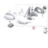 51167283611 BMW F10 Sol Dikiz Aynası Isıtmalı Katlamalı 7283611