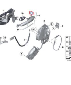 51217249976 BMW F10 ÖN KAPI KOLU orj 7249976