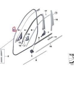 51767182269 BMW F10 Ön Kapı Fitili yeni1 7182269