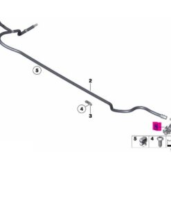 61677377668 BMW F10 Far Yıkama Robotu Sağ orj yeni 7377668