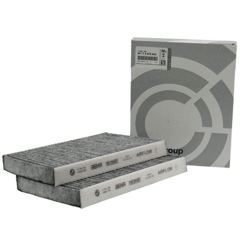 64119272642 BMW F10 Polen Filtresi Karbonlu orj 9272642